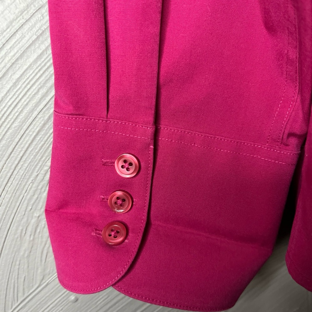 Vibrant Fuchsia‎ Button-Down Shirt - Picture 6 of 6